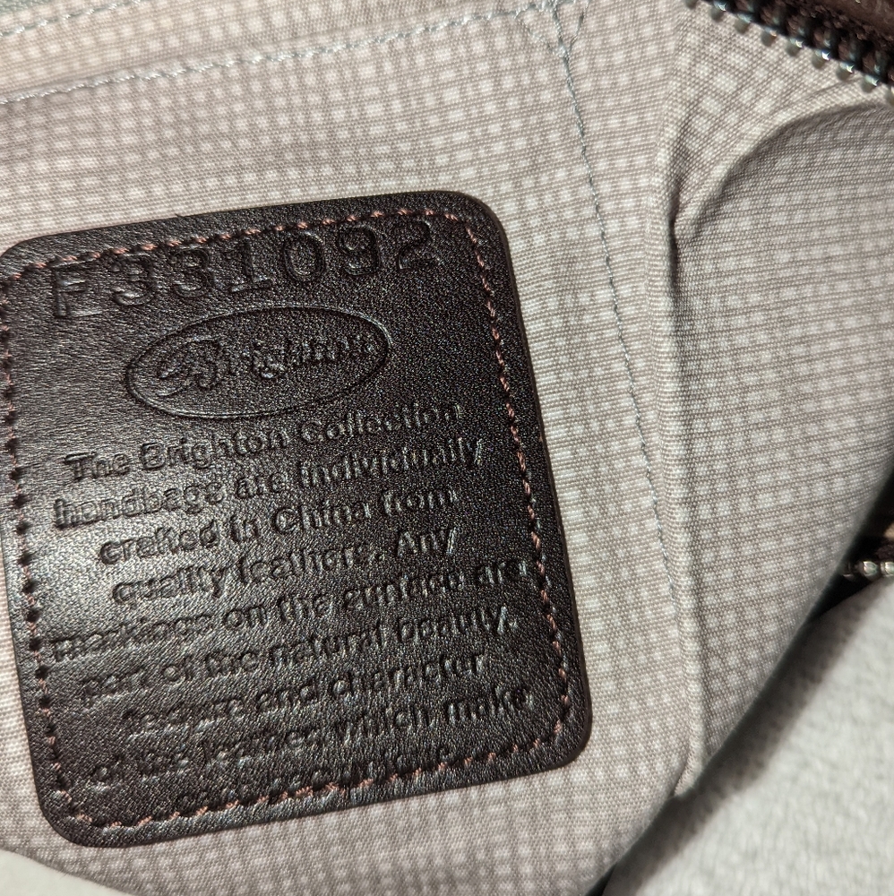 Brighton fashionsta brown crossbody bag. - Picture 12 of 13